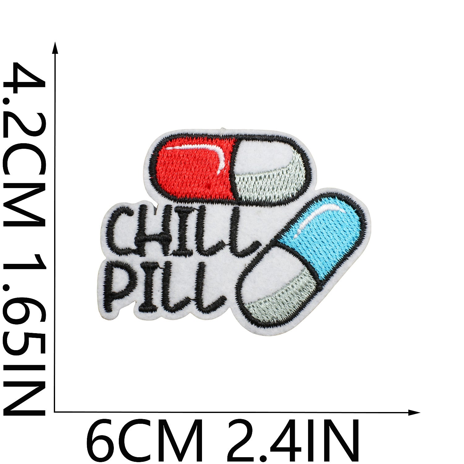 Wholesale Cartoon human organ embroidery patch medical equipment patch